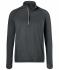 Men Men's Sports Shirt Halfzip Carbon 8599