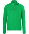 Men Men's Sports Shirt Halfzip Fern-green 8599
