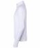 Heren Men's Sports Shirt Halfzip Wit 8599