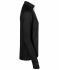 Heren Men's Sports Shirt Halfzip Zwart 8599