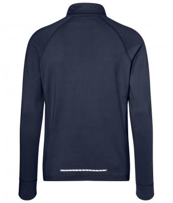 Homme T-shirt sport homme demi-zip Marine 8599