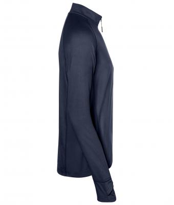 Homme T-shirt sport homme demi-zip Marine 8599