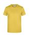 Homme T-shirt promo homme 180 Jaune 8645