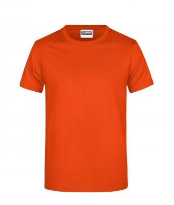 Homme T-shirt promo homme 180 Orange 8645