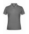 Femme Polo promo femme Gris-foncé 8647