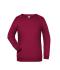 Dames Ladies' Promo Sweat Wijnrood 8625