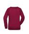 Dames Ladies' Promo Sweat Wijnrood 8625