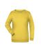 Femme Sweat-shirt promo femme Jaune 8625