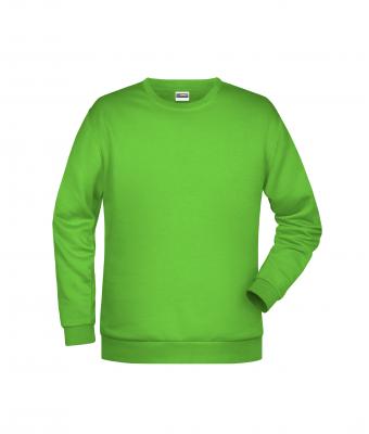 Homme Sweat-shirt promo homme Vert-citron 8626