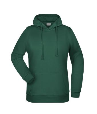 Dames Ladies' Promo Hoody Donkergroen 8627