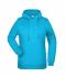 Damen Ladies' Promo Hoody Turquoise 8627
