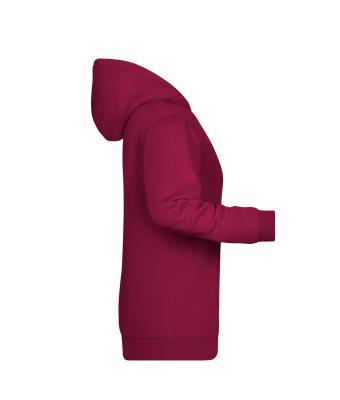 Dames Ladies' Promo Hoody Wijnrood 8627
