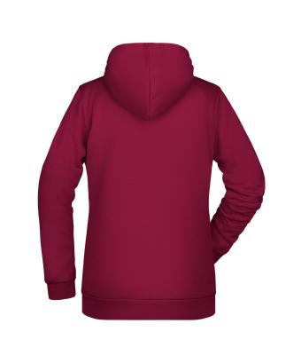 Dames Ladies' Promo Hoody Wijnrood 8627