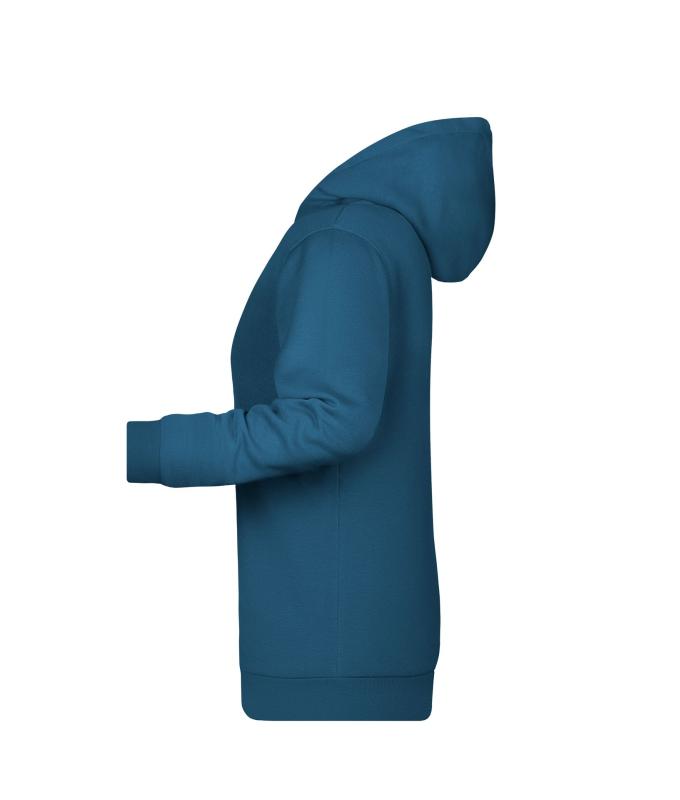 Femme Sweat-shirt à capuche promo femme Pétrole 8627