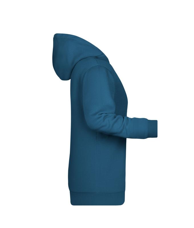 Femme Sweat-shirt à capuche promo femme Pétrole 8627
