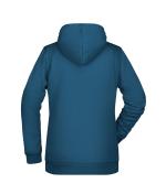 Femme Sweat-shirt à capuche promo femme Pétrole 8627