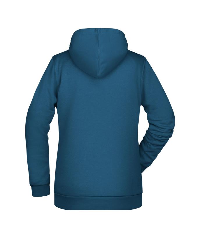 Femme Sweat-shirt à capuche promo femme Pétrole 8627