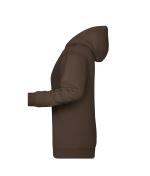 Femme Sweat-shirt à capuche promo femme Marron 8627