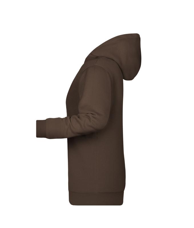Femme Sweat-shirt à capuche promo femme Marron 8627