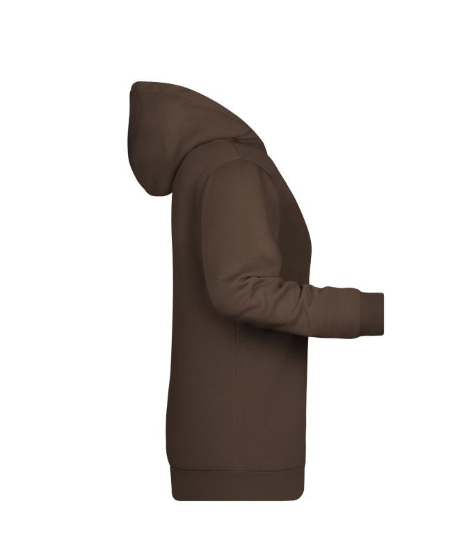 Femme Sweat-shirt à capuche promo femme Marron 8627