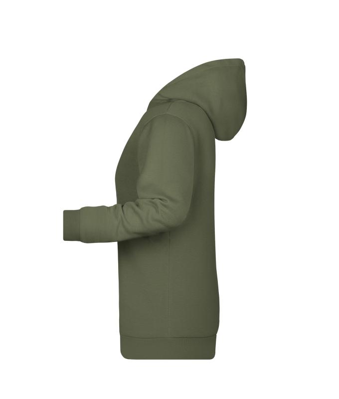Femme Sweat-shirt à capuche promo femme Olive 8627