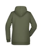 Femme Sweat-shirt à capuche promo femme Olive 8627