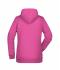 Femme Sweat-shirt à capuche promo femme Rose-vif 8627