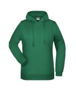 Femme Sweat-shirt à capuche promo femme Vert-irlandais 8627