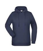 Femme Sweat-shirt à capuche promo femme Marine 8627