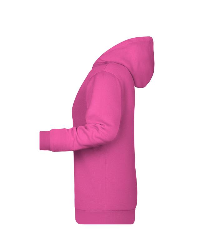 Femme Sweat-shirt à capuche promo femme Rose-vif 8627