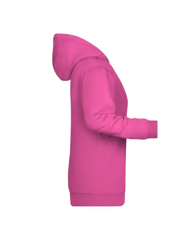 Femme Sweat-shirt à capuche promo femme Rose-vif 8627