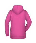 Femme Sweat-shirt à capuche promo femme Rose-vif 8627