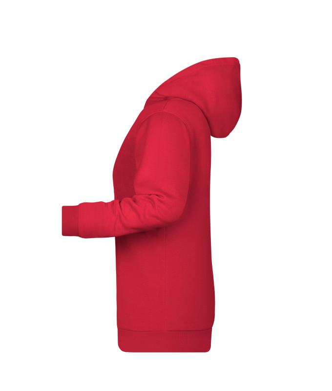 Femme Sweat-shirt à capuche promo femme Rouge 8627
