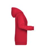 Femme Sweat-shirt à capuche promo femme Rouge 8627