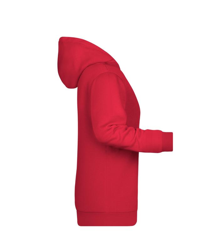 Femme Sweat-shirt à capuche promo femme Rouge 8627