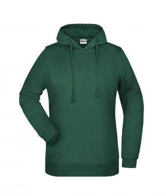 Femme Sweat-shirt à capuche promo femme Vert-foncé 8627