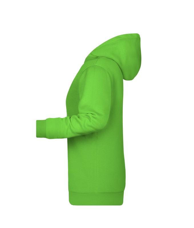 Femme Sweat-shirt à capuche promo femme Vert-citron 8627