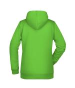 Femme Sweat-shirt à capuche promo femme Vert-citron 8627