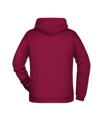Heren Men's Promo Hoody Wijnrood 8628