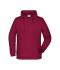 Heren Men's Promo Hoody Wijnrood 8628