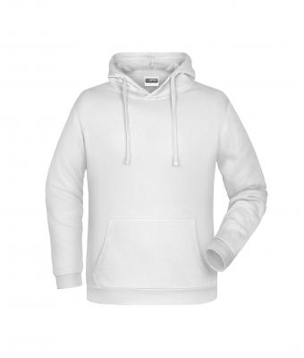 Homme Sweat-shirt à capuche promo homme Blanc 8628