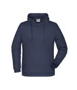 Homme Sweat-shirt à capuche promo homme Marine 8628