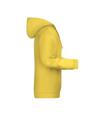 Homme Sweat-shirt à capuche promo homme Jaune 8628