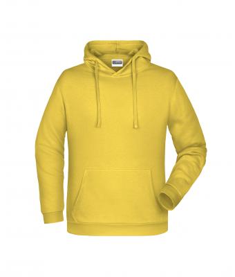 Homme Sweat-shirt à capuche promo homme Jaune 8628