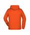Homme Sweat-shirt à capuche promo homme Orange 8628