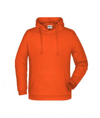 Homme Sweat-shirt à capuche promo homme Orange 8628