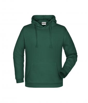 Homme Sweat-shirt à capuche promo homme Vert-foncé 8628