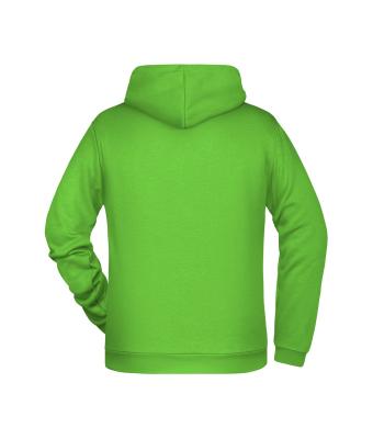 Homme Sweat-shirt à capuche promo homme Vert-citron 8628