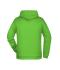Homme Sweat-shirt à capuche promo homme Vert-citron 8628