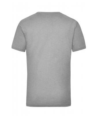 Heren Workwear-T Men Heather-grijs 7534